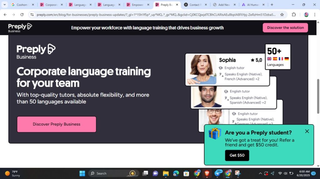 Learning Goals and User Profiles