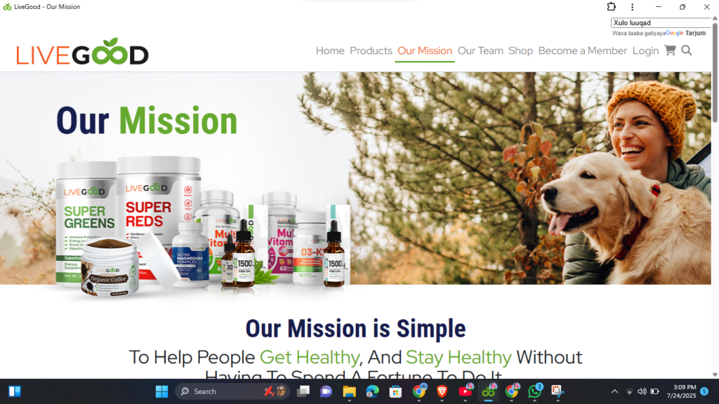 What is Instant Youth LiveGood?